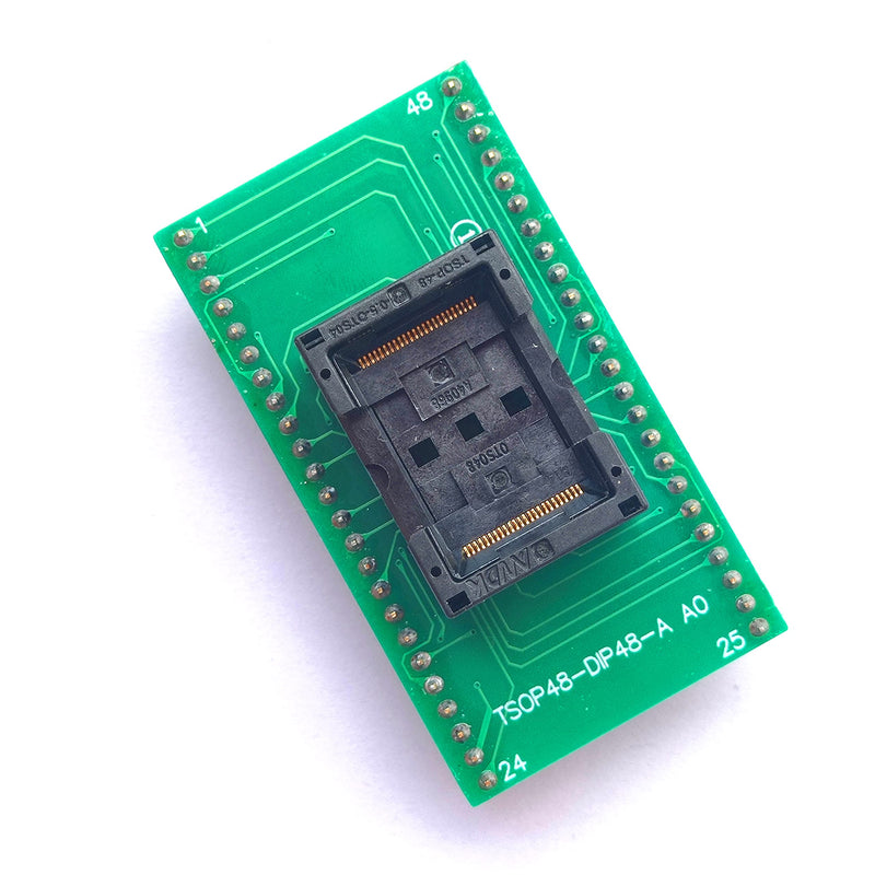 XGOIENZI TSOP48 to DIP48 Socket Universal Adapter for IC Chip Nand Nor Flash Eeprom Mcu USB Programmer