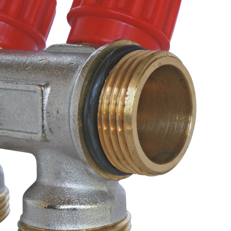 Somatherm 4020-04-20R 1 x Sani Collar, Easy Lock 4 Output 3/4-3/4Ek, with Mini Valves