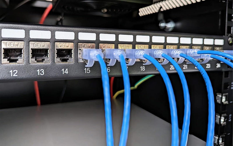 CAT7 Ethernet Panel Coupler RJ45 Keystone Female Coupler Shielded High-Speed Ethernet Wiring Board Connection,for Computers,Monitor Compatible with CAT7/Cat6/Cat5 Plug-in Cables.(10Pack/CAT7) 10