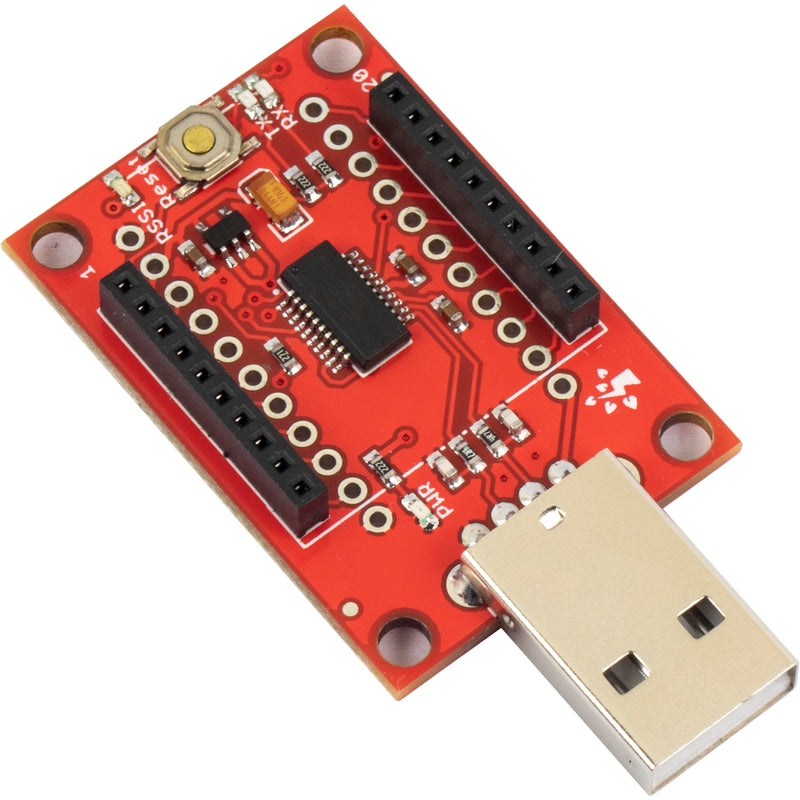 2pcs USB Type A Breakout Board for XBee Explorer Dongle