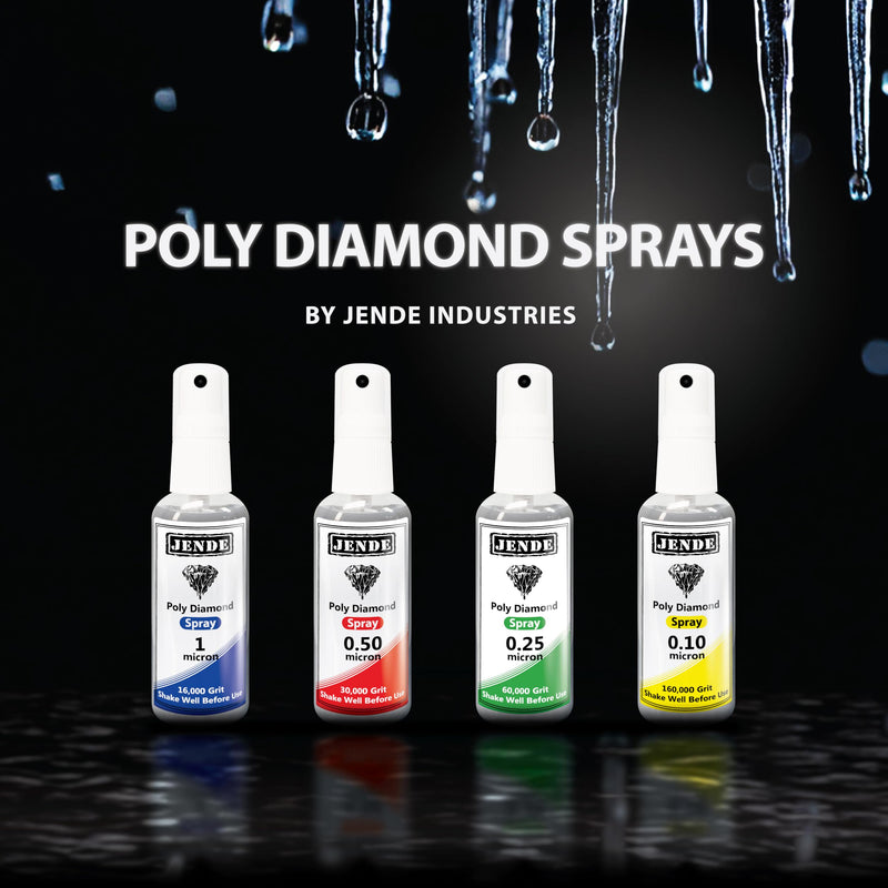 Jende 1 Micron Poly Diamond Spray 50ml-Liquid Diamond Spray