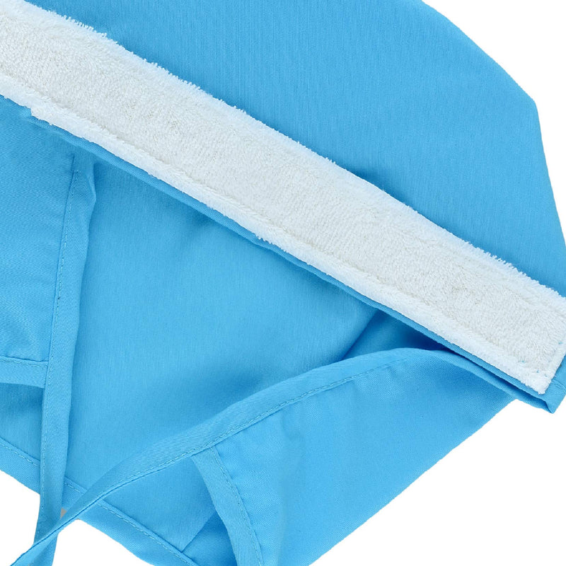 B-well Cloth Cap for Nurses, Doctors, Dentists, Pharmacists, Veterinarians, Medical Staff, Blue, One Size