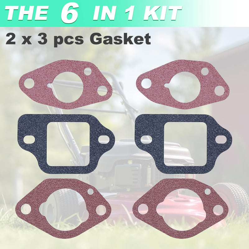 Carburettor Gasket Kit for Honda GCV160 GCV135 GCV190 GSV190 Engine and HRS216 HRT216 HRB216 HRR216 HRZ216 Lawnmower # 16212-Zl8-000, Adefol Professional Airtight Gasket