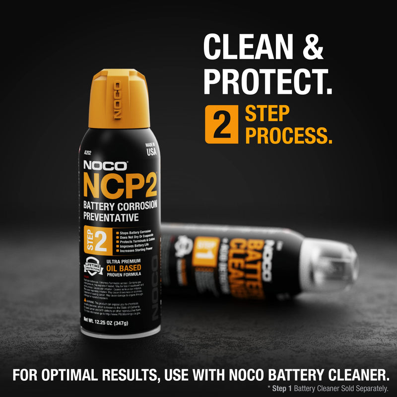 NOCO NCP2 A202 12.25 Oz Oil-Based Battery Corrosion Preventative, Corrosion Inhibitor, and Battery Terminal Protector Grease Spray Preventative Spray - 1 Pack