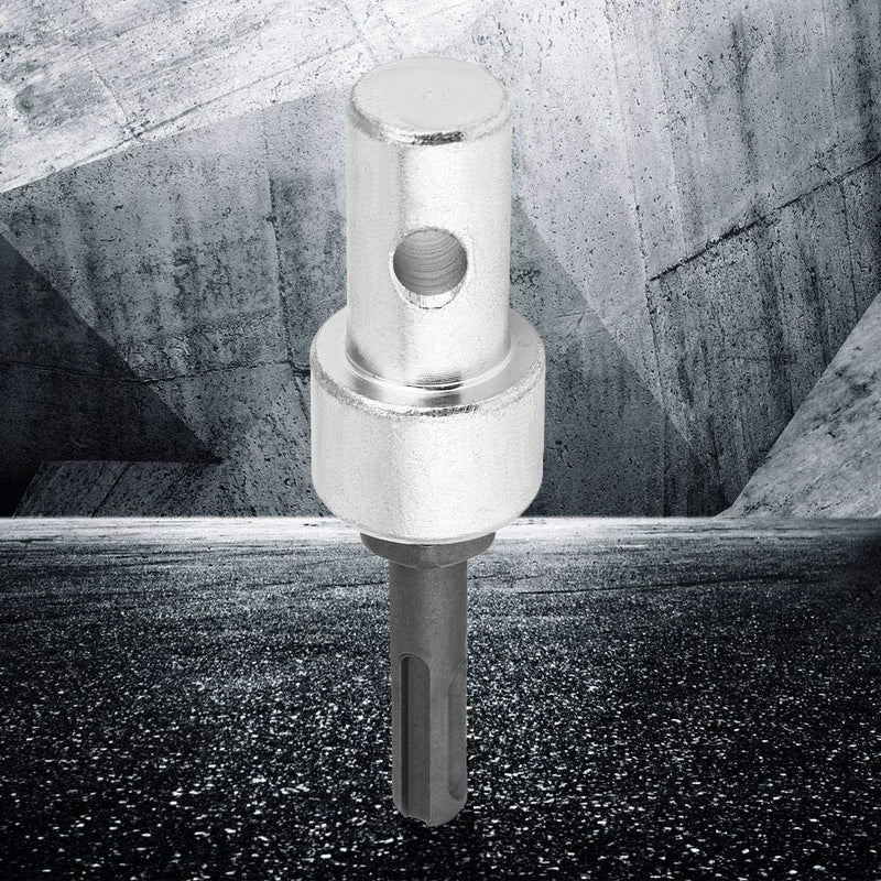 Earth Auger Adapter Connector Drill Accessories Drill Set 2 Pits 2 Slots Metal Round Shank Rotary Tool Drill Parts Wood Aluminum Copper Iron