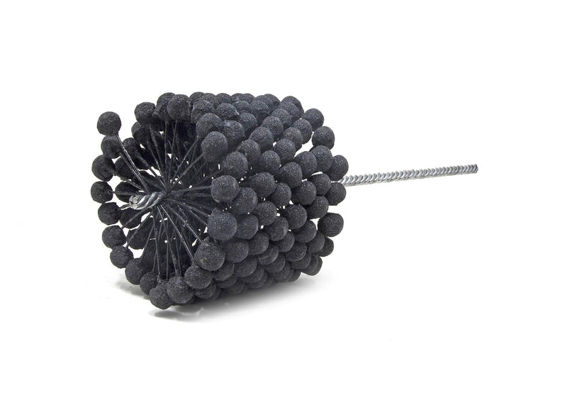 Brush Research GB45812 FLEX-HONE®, 4-5/8" (117mm) Diameter, 120 Grit, Silicon Carbide, For Mild Steel, Stainless Steel, Cast Iron and Softer Ferrous Materials 4.625" (117mm)