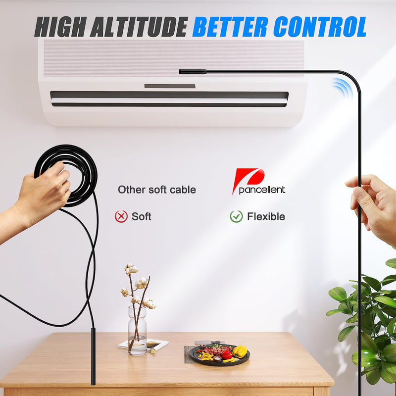 1920P HD Dual Lens Snake Inspection Endoscope, Pancellent Type C Endoscope, Scope Camera with 8 LED Lights for Android and iOS Smartphone, iPhone, iPad, Samsung (5M)