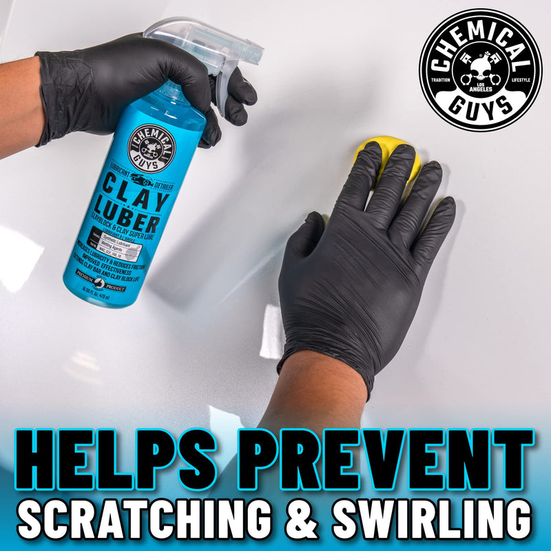 Chemical Guys WAC_CLY_100_16 Clay Luber Synthetic Lubricant with Wetting Agents for Clayblock and Car Detailing Clay (Works on Cars, Trucks, SUVs, Jeeps & More), 16 fl oz 16 Fl Oz (Pack of 1)