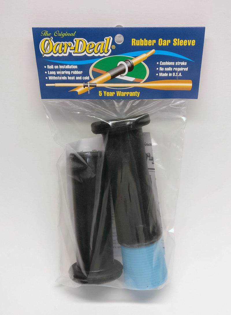 The Original, Fits 1 1/2''-1 5/8'' Wood Oars, Rubber Oar Sleeve, Long Lasting, No Slip, Easy to Roll-On, Made in The USA with a 5 Year Warranty