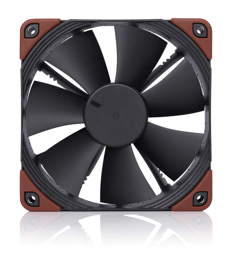 Noctua NF-F12 iPPC-2000 PWM, Heavy Duty Cooling Fan, 4-Pin, 2000 RPM (120mm, Black)