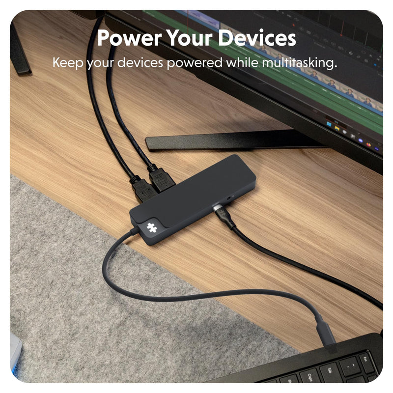 HyperDrive Flex 9 Port Dual 4K HDMI Dock - Black