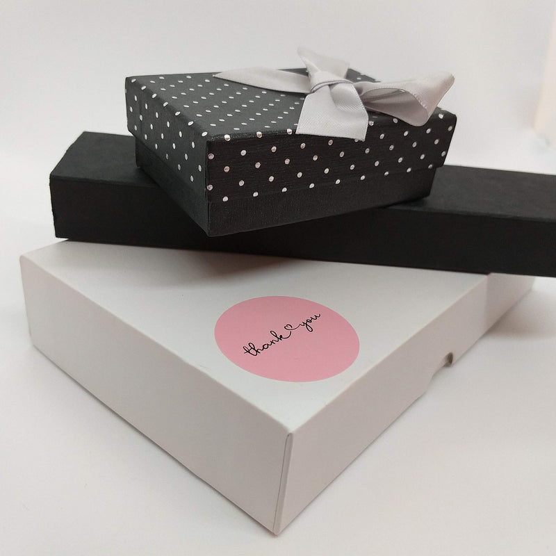 [Australia - AusPower] - Thank You Stickers | 1.5 inches 1000 Pink Stickers | Dispenser Box | Unique Desing Thank You Stickers Roll | Great for Thank You Cards, Wedding Favors, Birthday, Baby Shower, Mailing Bags 