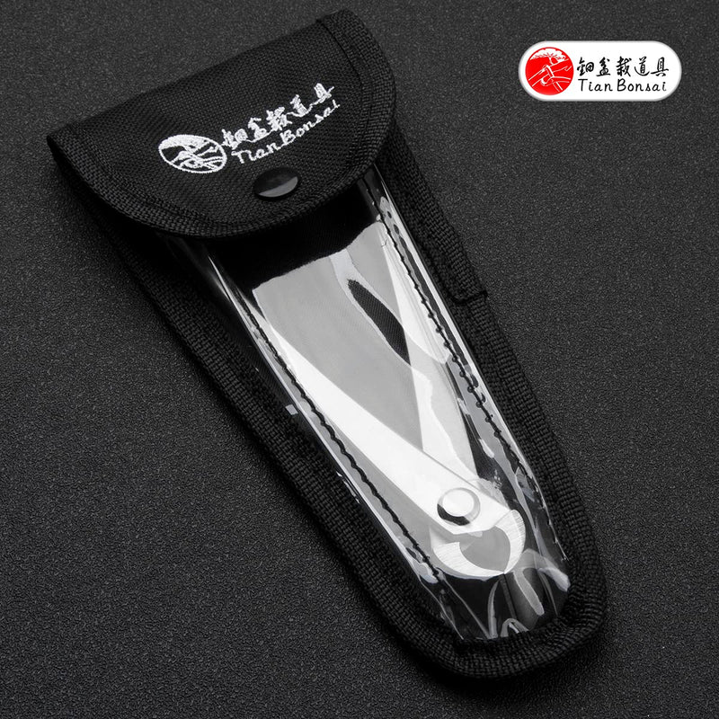 Bonsai Straight Edge Cutter Professional Grade Branch Cutter Alloy Steel Bonsai Tools Equip With Tool Bag (MT-SE-180) MT-SE-180