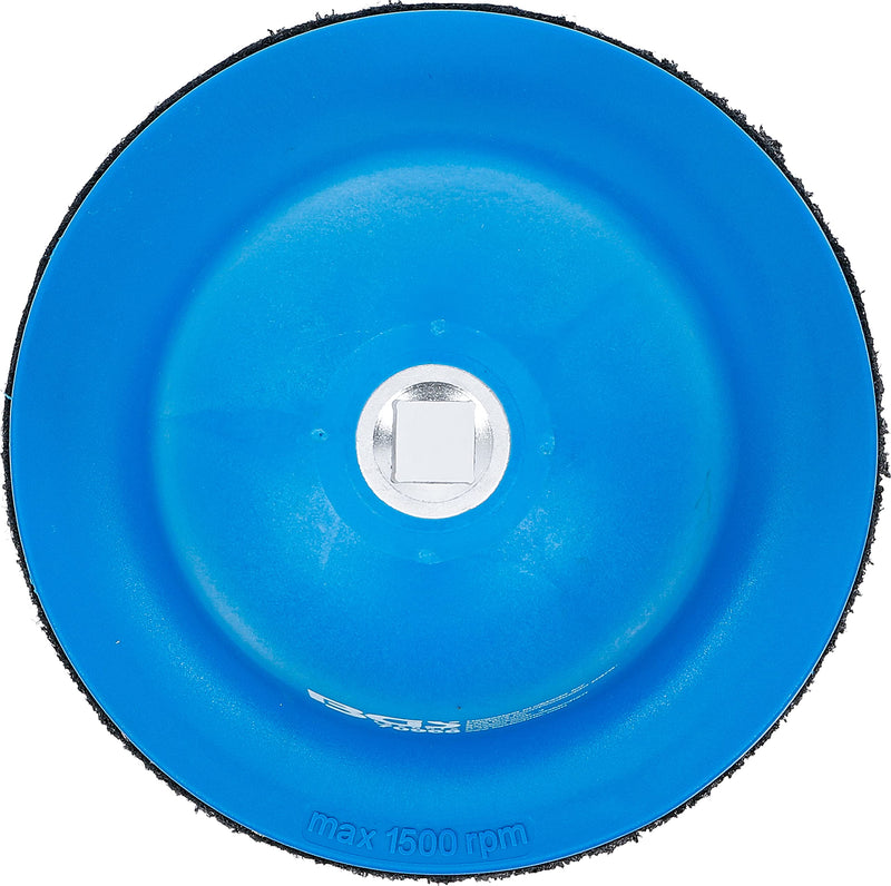 BGS 70968-1 Replacement Grinding Wheel for Item 70968 Diameter 150 mm | For wheel hub grinders, plastic design, inner diameter 90 mm, Velcro fastener