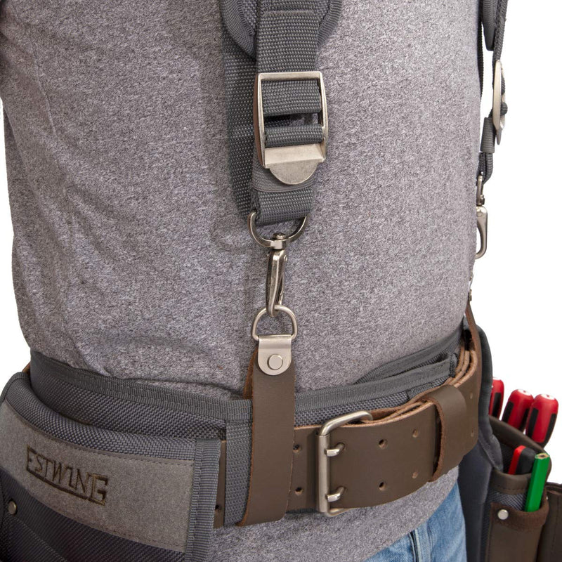Estwing Cooling Mesh Padded Tool Belt Suspenders, Durable, Steel Hardware, Chest Strap, Adjustable 1