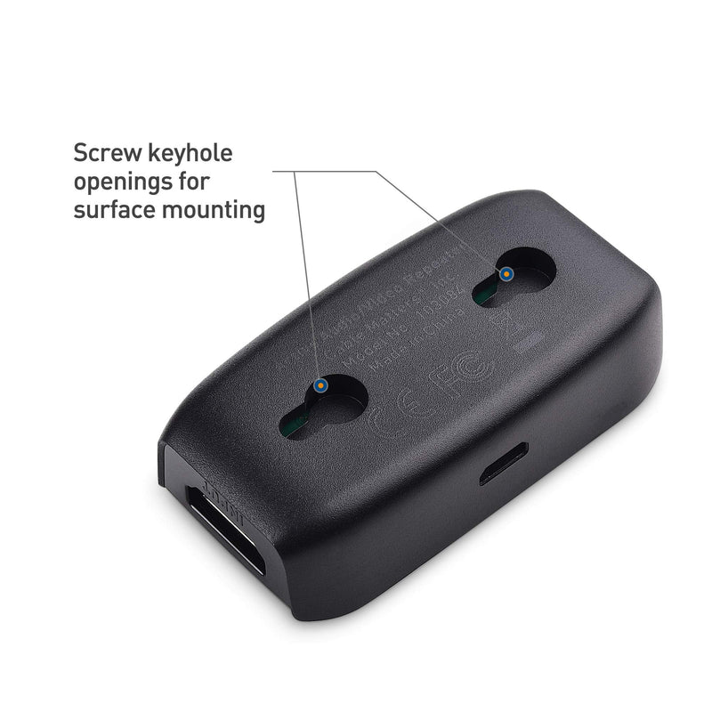 Cable Matters Active HDMI Repeater (Female to Female HDMI 2.0 Signal Booster) with 4K 60Hz Resolution and HDR for Blu-ray Player, HDTV, HTC Vive, Oculus Rift VR Headset and More