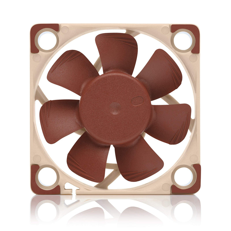Noctua NF-A4x10 5V PWM, Premium Quiet Fan with USB Power Adaptor Cable, 4-Pin, 5V Version (40x10mm, Brown) (Pack of 2) 40x40x10 mm (Pack of 2)