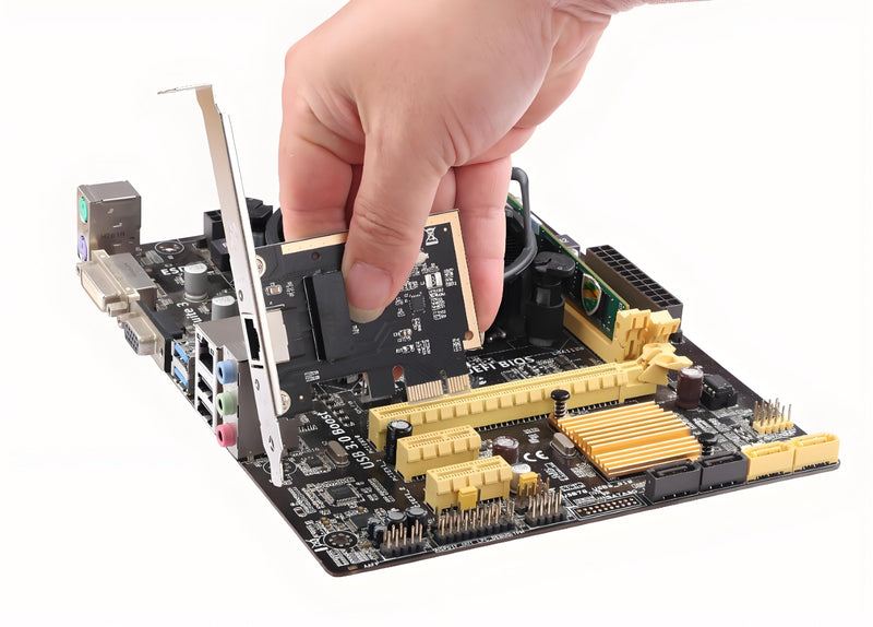 IO Crest PCIe Gigabit Ethernet Network Card-Independent Port 1000Mbps, Realtek RTL8115H Chip Support LACP/Bridge/NAS/Soft Router, Compatible with Windows/Linux/Server (PCIe x1 to x16)