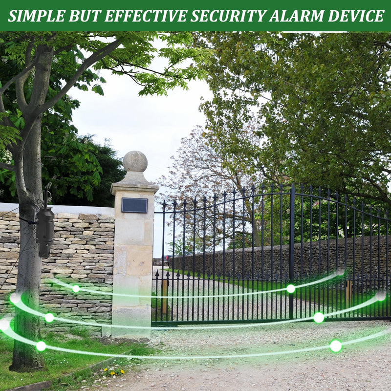 .22 Blank Adapter for 12 Gauge Perimeter Trip Alarm, Camping Trip Wire Alarm Device, Early Warning Security System for Camping and Property Safety