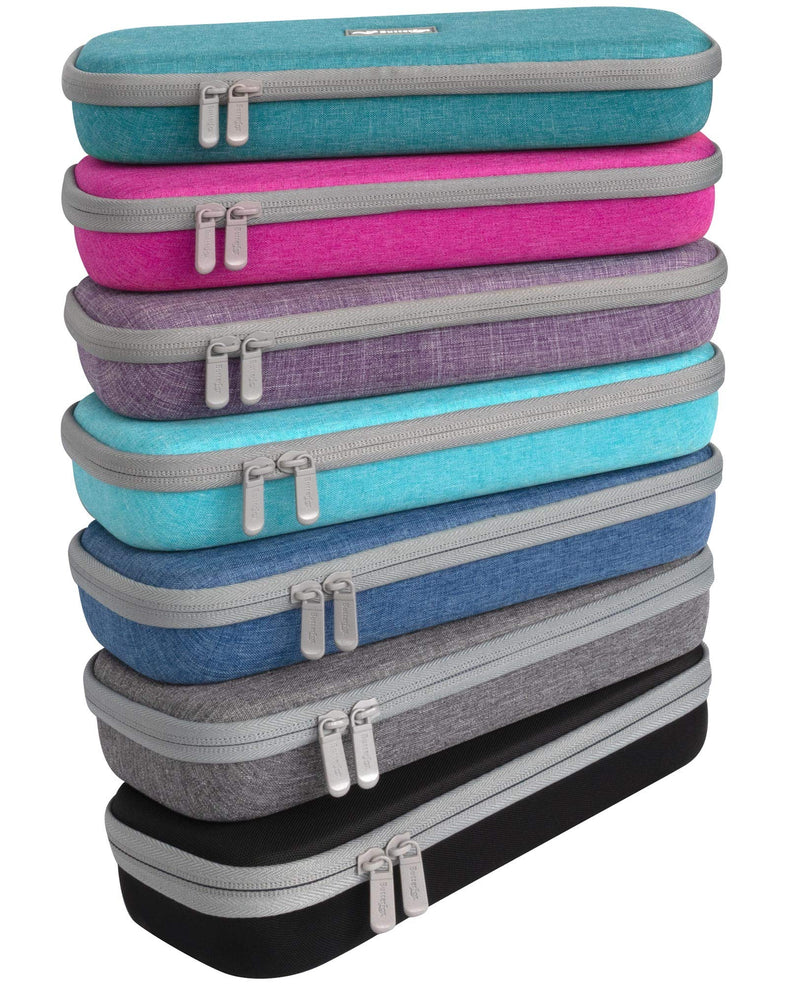 ButterFox Semi Hard Stethoscope Case for Classic III, Cardiology IV Diagnostic, Lightweight II S.E, and More Stethoscopes with Pocket for Nurse Accessories (Pink)