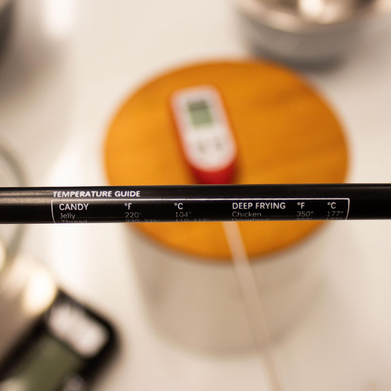 Escali DHC1 Digital Deep Fry Thermometer and Candy Thermometer with Pot Clip and Oil Temperature Gauge for Frying