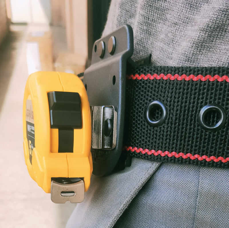 Tape Measure Holder for Belt, Drill Holder for Belt, Tape Measure Clip, Drill Belt Clip Drill Holster for Belt, without Belt Clips
