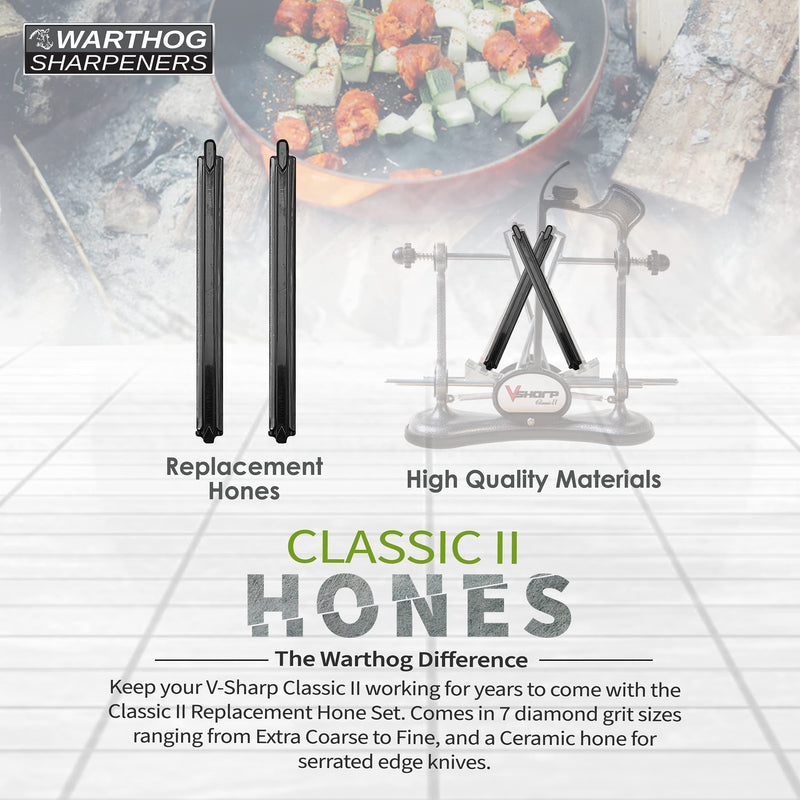 Warthog V-Sharp Classic II Stones - Medium & Fine