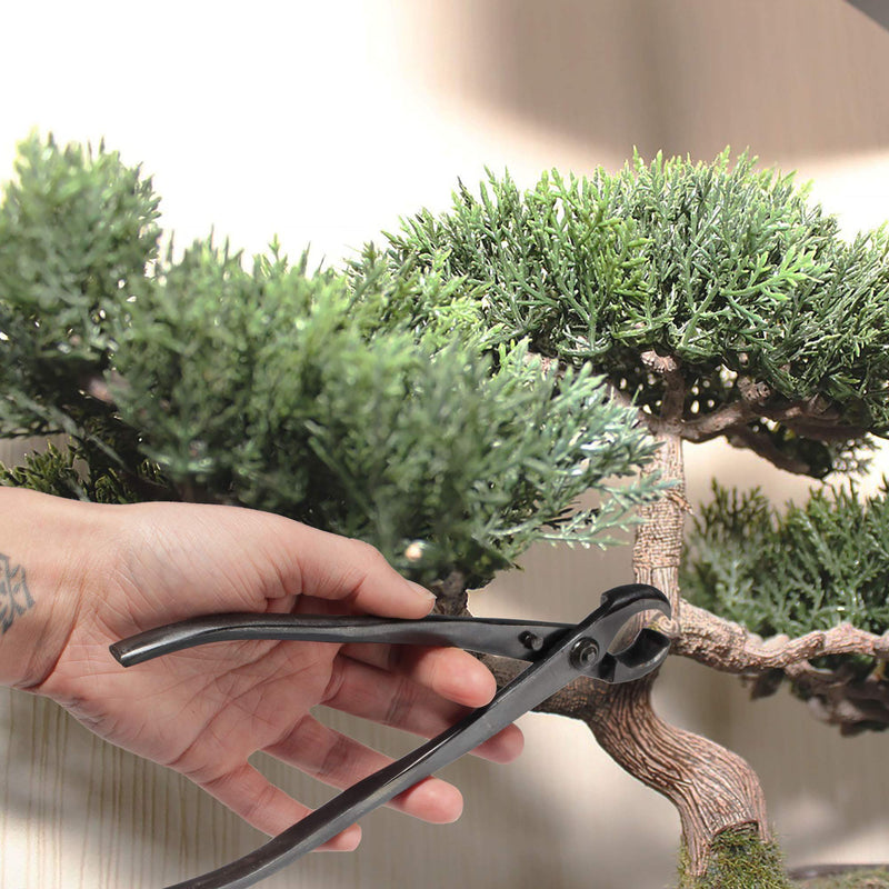 BambooMN Bonsai Tool Kit - 8" Concave Cutter & 8" Knob Cutter - 1 Set Concave Cutter & Knob Cutter Set