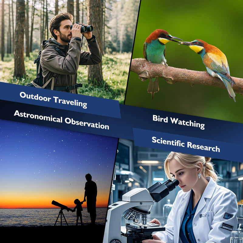 64GB WiFi Telescope Camera Eyepiece: 1.5" Screen & 1080P FHD Recording, Planetary Camera for 28mm-50mm Scopes, Perfect for Astrophotography, Bird Watching 64GB