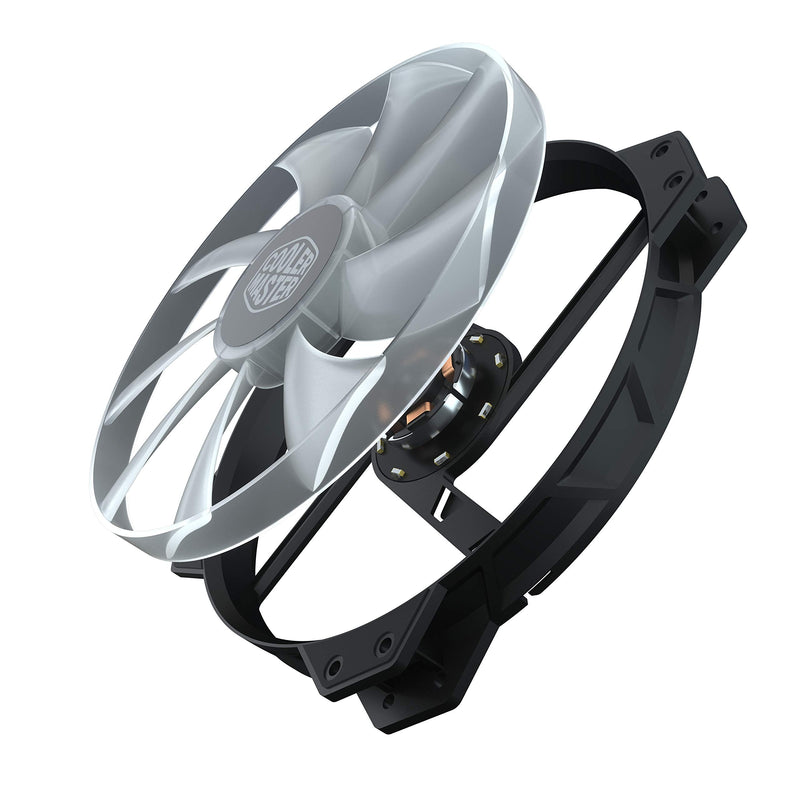Cooler Master MasterFan MF200R, 200mm ARGB Addressable RGB Fan Addressable RGB LED