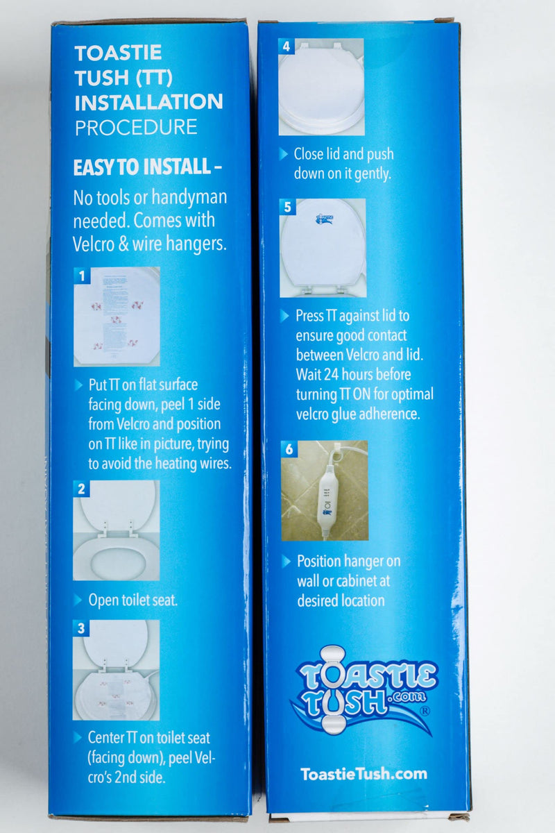 Innovative Elongated Toilet Seat Warmer | Easy to Install, Easy to Clean, Heated Toilet Seat Elongated | Waterproof Warm Toilet Seat | Electric Elongated Toilet Seat Cover Heater