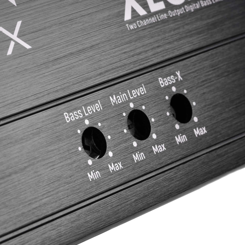 NVX XLCA2 X-Series 2-Channel Line Out Converter Digital Bass Enhancer with xBOOST and Remote Level Control 2-Channel with xBOOST