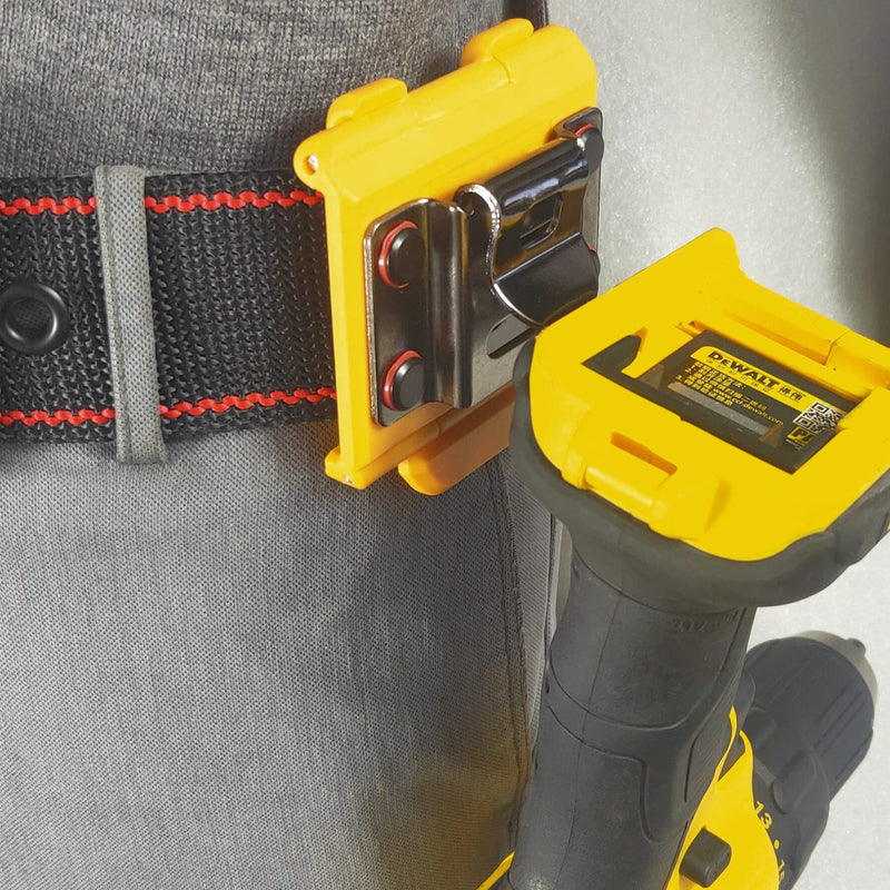 Tape Measure Holder, Tape Measure Clip, Drill Holster, Measuring Tape Holder, Holster for Belt, Drill Holster for Belt Clip on. Drill Holster in Black,pack 1