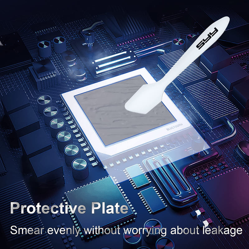 SYY Pâte Thermique, 8g 2022 New Mise à Level Facile à appliquer Pâte Pour Interface Thermique à Base de Carbone, pâte de dissipateur Thermique Pour GPU/CPU/VGA/IC/LED