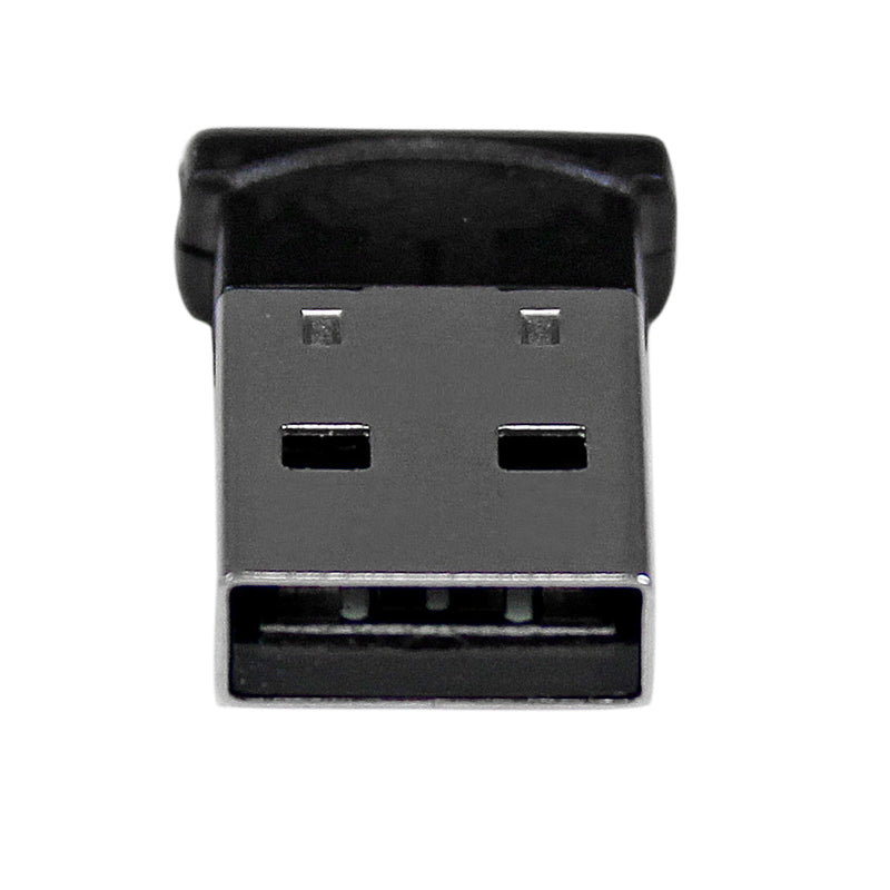 StarTech.com Bluetooth Adapter - Mini Bluetooth 4.0 USB Adapter - 50m/165ft Wireless Bluetooth Dongle - Smart Ready LE+EDR (USBBT1EDR4),Black