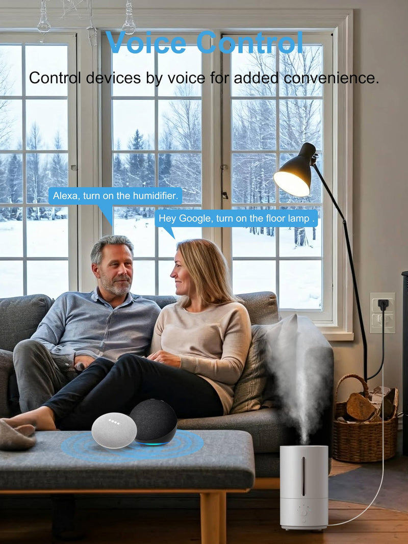 EIGHTREE Zigbee Smart Plug 15A, Energy Monitoring, 𝗭𝗶𝗴𝗯𝗲𝗲 𝗛𝘂𝗯 Required, ETL Certified, Smart Plugs that Compatible with Alexa & Home Assistant & SmartThings, 4 Packs 4 Pack