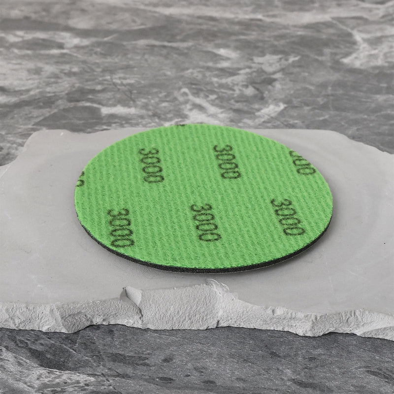 Create idea 5 x Fine Sanding Discs Diameter 75mm 3000# Compatible with Hookit Trizact Sanding Discs for Removing Paint Defects Sanding Pad