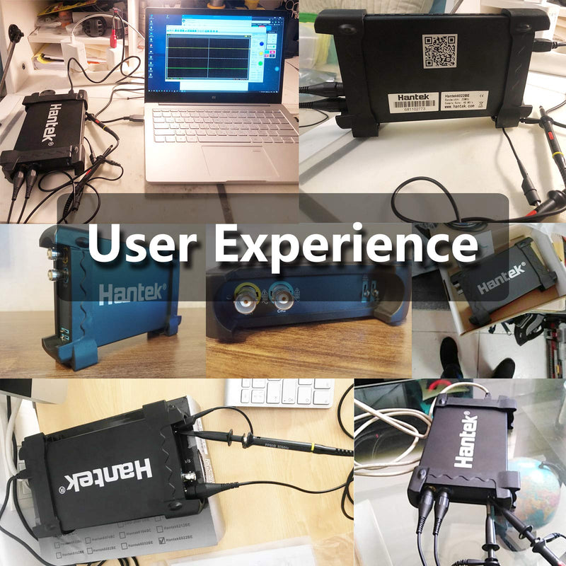Hantek 6022BE Digital Oscilloscope Portable PC Based 2 Channels 20MHz USB Oscilloscopes