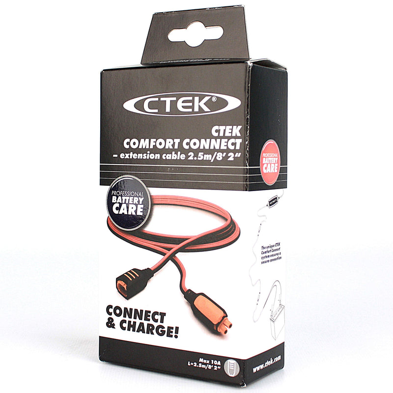 CTEK (56-304) Comfort Connect Extension Cable, 8.2 Feet