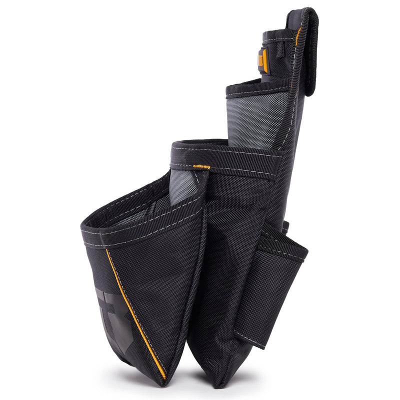 ToughBuilt - Utility Pouch, Durable Construction with Multiple Storage Compartments, Organized Design for Professional & Jobsite Use Carpenter Pouch