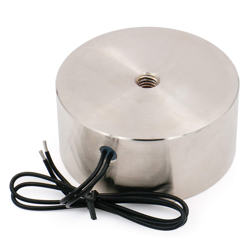 Heschen Electromagnet Magnet Solenoid, P65/30, OD 65mm, DC12V, 80kg/176lb