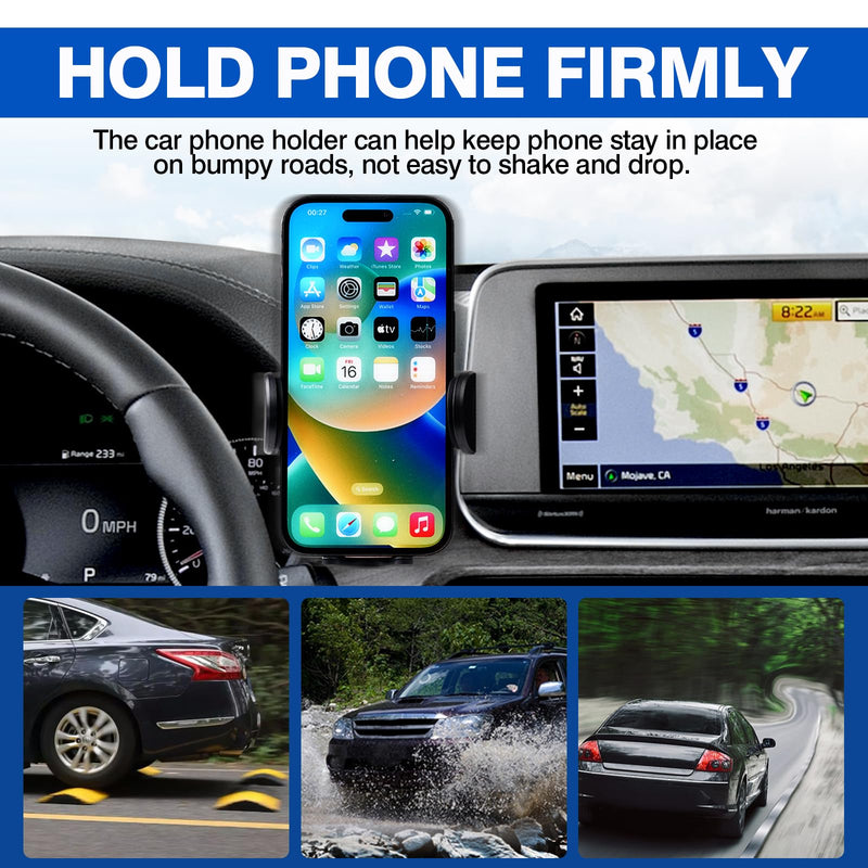 Autorder Car Phone Holder for 2020-2022 KIA Telluride Accessories 10.25-Inch Cell Phone Mount with Dash Organizer Hands-Free 360 Degree Rotation Kia Telluride 20-22 10.25-inch