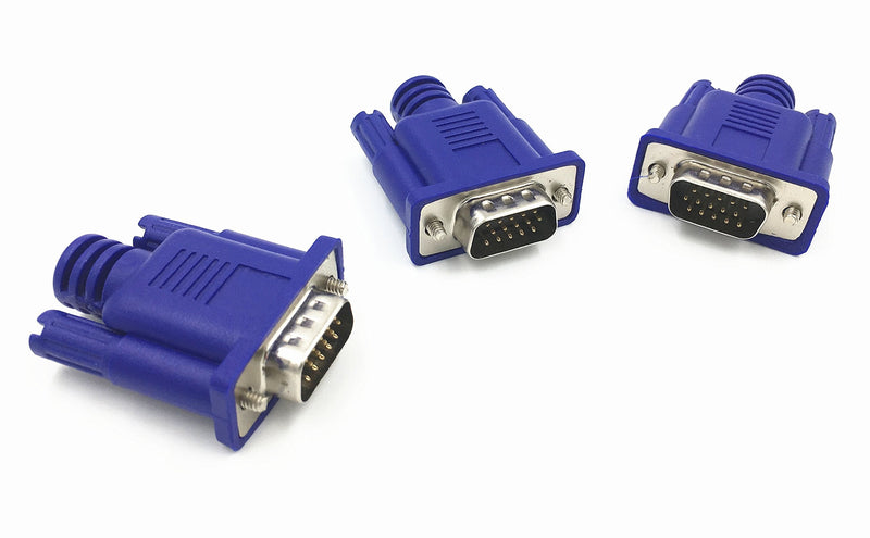 VGA Dummy Plug, Headless Ghost, Display Emulator, Fit Headless-1920x1080@60hz-3Pack 3P