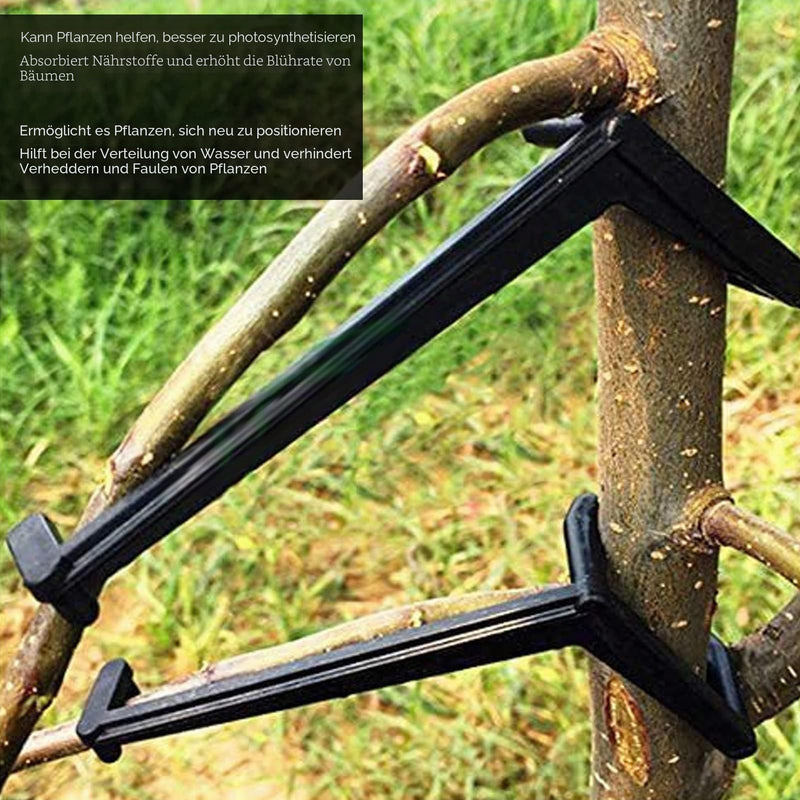 Branch spreader for fruit trees, pack of 20 branch tensioners, fruit tree puller, fruit tree, branch clip, spreader wood, fruit tree, tree clips, for growth of new branches to support
