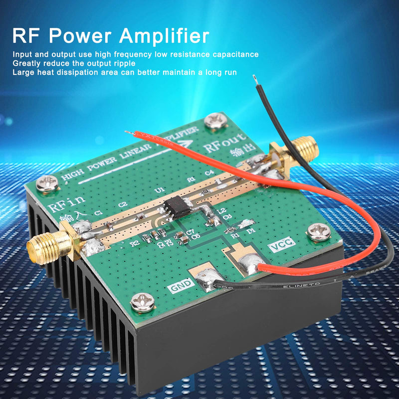 ASHATA RF power amplifier RF2126 RF power amplifier 400‑2700MHz 2.4GHZ 1W Long operating time