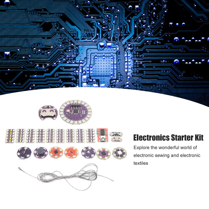 Lilypad Kit Portable Electronic LED and Sensor Kit Temperature Sensor with Cable