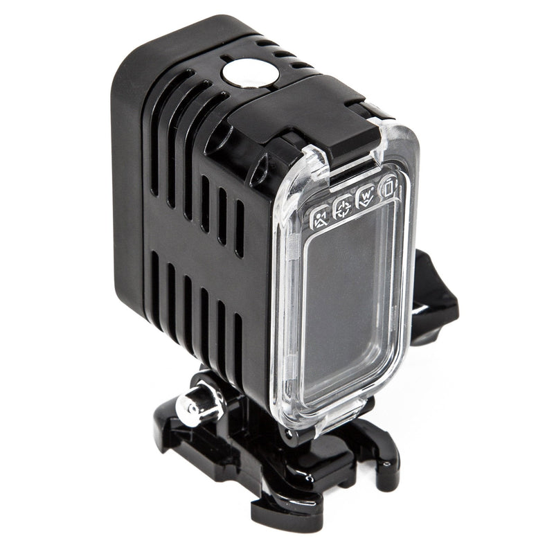 Ultimaxx 40m (131 FT) Waterproof LED Underwater Dive Light for GoPro Hero 3,4,5,6,7,8,9,10,11,12,13 & 14 Any Similar Sized Action Camera