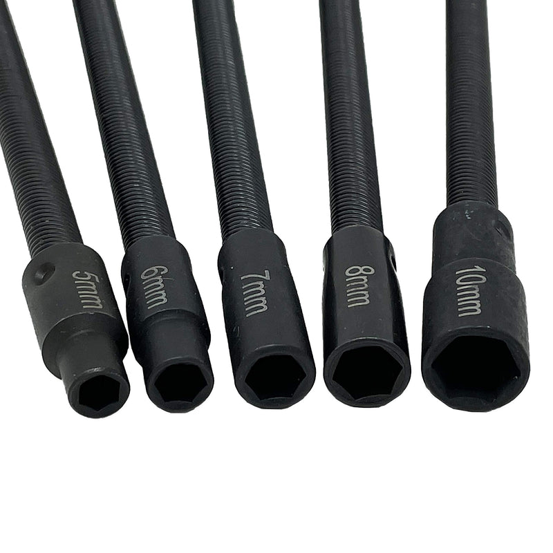 CTA Tools 8608 5-Piece Metric Driver Set 5mm/6mm/7mm/8mm/10mm