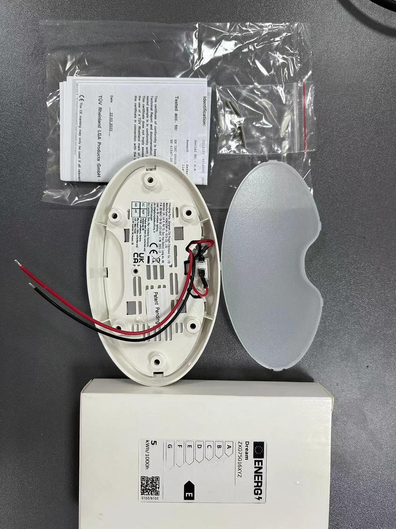 Dream Lighting 12V Led RV Ceiling Dome Light RV Interior Lighting for Trailer Camper with Switch, Cool White-5500K 390 Lumens E: 5500K-Cool White