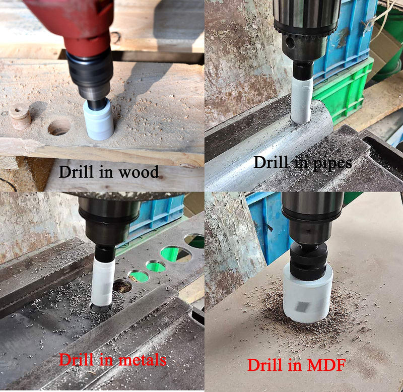 MaxTool 5-1/2" Bi-Metal Hole Saw 140mm Cobalt High Speed Steel M42 Bimetal Holesaw with 1.5" Deep 5/8-18 Thread for Metal Wood Plastic; BM03W44R532 5-1/2"